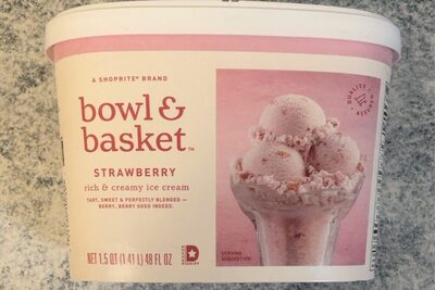 Strawberry Rich & Creamy Ice Cream, Strawberry