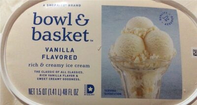 Vanilla Rich & Creamy Ice Cream, Vanilla
