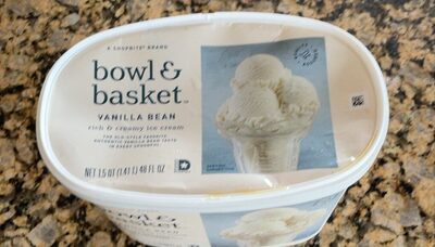 Vanilla Bean Rich & Creamy Ice Cream, Vanilla Bean