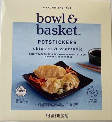 Chicken & Vegetable Potstickers, Chicken & Vegetable