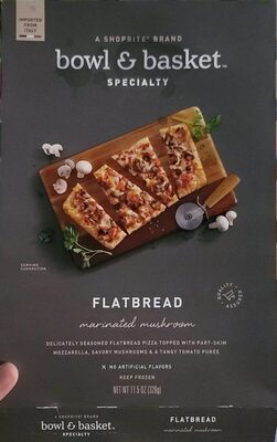 Specialty, Marinated Mushroom Flatbread, Marinated Mushroom