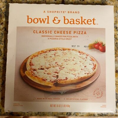 Classic Cheese Individually Baked Pan Pizza With A Pizzeria Style Crust, Classic Cheese