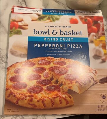 Pepperoni Rising Crust Pizza, Pepperoni
