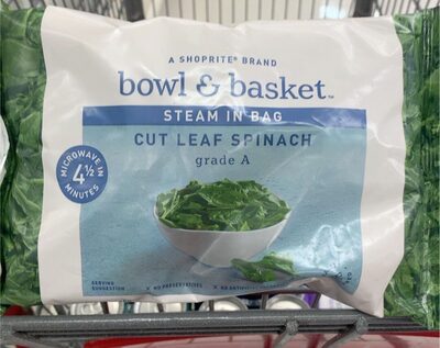 Steam In Bag Cut Leaf Spinach