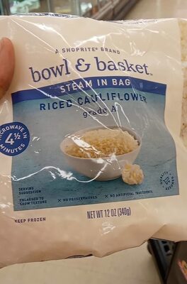 Steam In Bag Riced Cauliflower