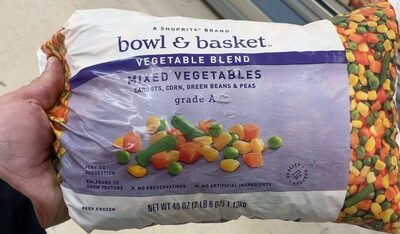 Mixed Carrots, Corn, Green Beans & Peas Vegetable Blend, Mixed
