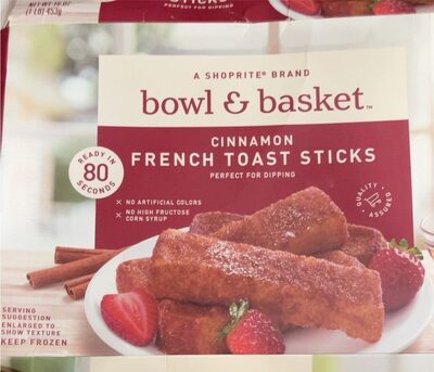 Cinnamon French Toast Sticks, Cinnamon