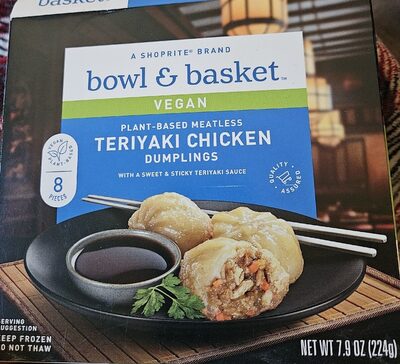 Teriyaki Chicken Dumplings With A Sweet & Sticky Teriyaki Sauce, Teriyaki Chicken