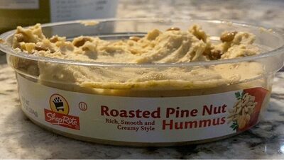 Roasted Pine Nut Hummus, Roasted Pine Nut