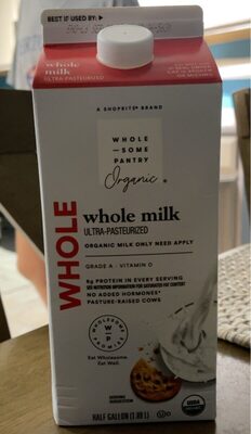 Organic, Whole Milk