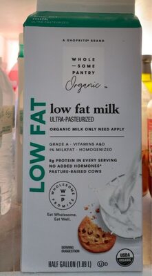 Organic, 1% Low Fat Milk