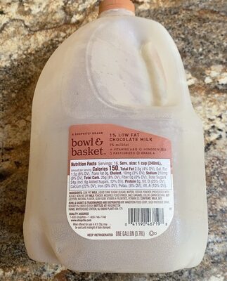 Low Fat Chocolate Milk, Chocolate