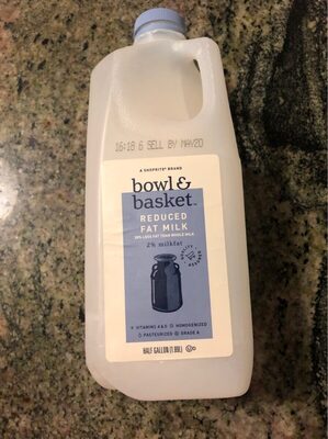 2% Reduced Fat Milk