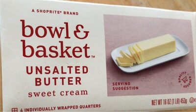 Unsalted Sweet Cream Butter, Unsalted