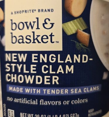 New England Clam Chowder Soup, New England Clam Chowder