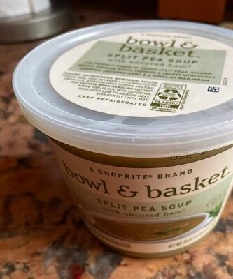 Split Pea Soup With Uncured Ham, Split Pea