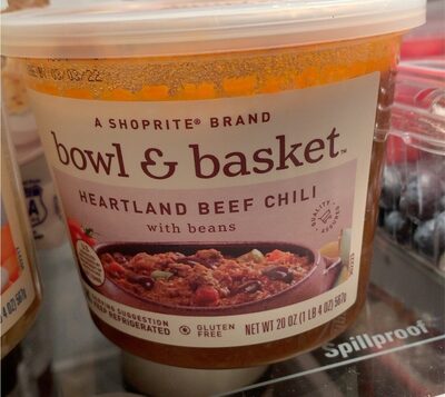 Heartland Beef Chili With Beans, Heartland Beef With Beans