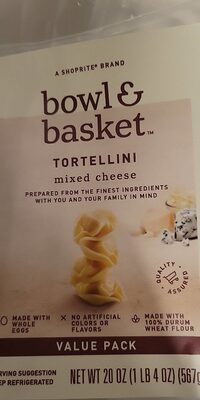 Mixed Cheese Tortellini, Mixed Cheese