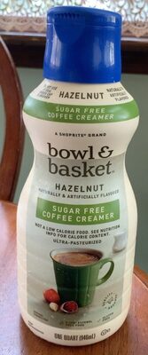 Hazelnut Sugar Free Coffee Creamer, Hazelnut