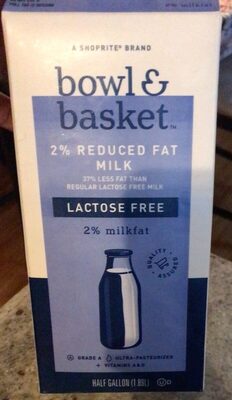 Lactose Free 2% Reduced Fat Milk