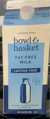 Lactose Free Fat Free Milk