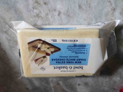 New York Extra Sharp White Cheddar Cheese, New York Extra Sharp White Cheddar