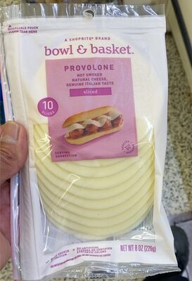 Not Smoked Provolone Sliced Natural Cheese, Not Smoked Provolone