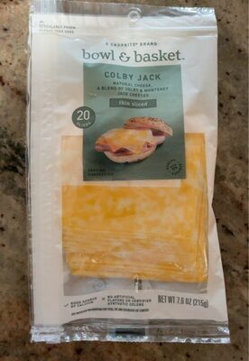 Colby Jack A Blend Of Colby & Monterey Jack Cheeses, Colby Jack