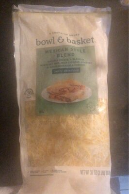 Mexican Style Blend Natural Cheese, A Blend Of Monterey Jack, Mild Cheddar, Asadero & Queso Quesadilla Cheeses, Mexican Style Blend