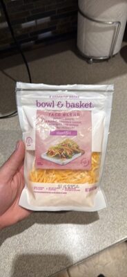 Taco Blend Of Cheddar Cheese, Monterey Jack Cheese & Taco Seasoning Shredded Cheese, Taco Blend