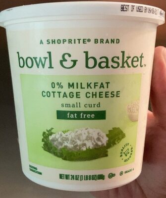 0% Fat Free Small Curd Milkfat Cottage Cheese