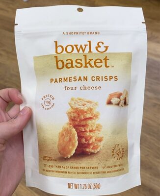 Four Cheese Parmesan Crisps, Four Cheese