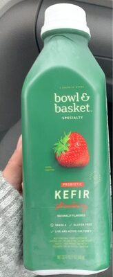 Specialty, Strawberry Cultured Lowfat Milk Probiotic Kefir, Strawberry