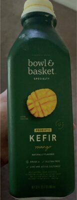 Specialty, Mango Cultured Lowfat Milk Probiotic Kefir, Mango