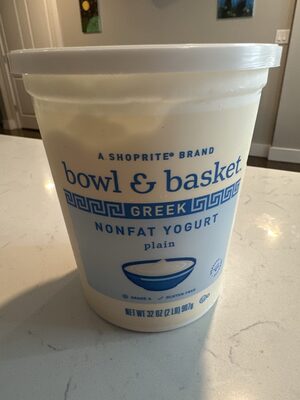 Plain Greek Nonfat Yogurt, Plain