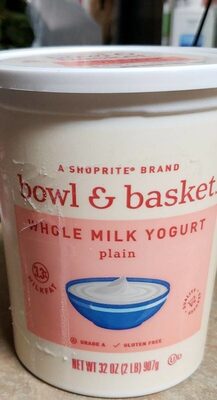 Plain Whole Milk Yogurt, Plain
