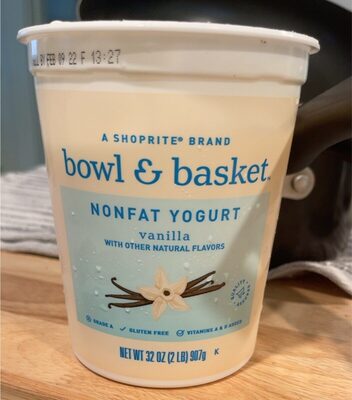 Vanilla Nonfat Yogurt, Vanilla