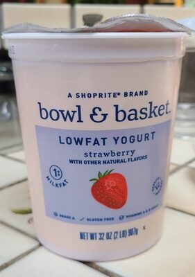 Strawberry Lowfat Yogurt, Strawberry