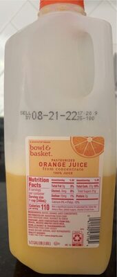 Orange Juice, Orange