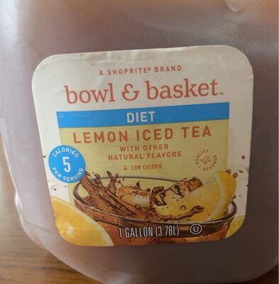 Lemon Diet Iced Tea, Lemon