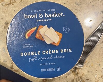 Specialty, Double Creme Brie Soft Ripened Cheese, Double Creme Brie