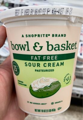 Fat Free Sour Cream, Fat Free