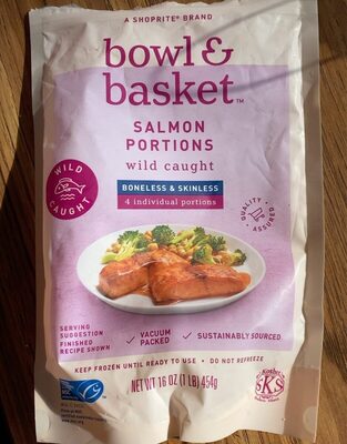 Boneless & Skinless Wild-Caught Salmon Portions