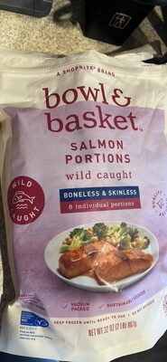 Boneless & Skinless Wild-Caught Salmon Portions