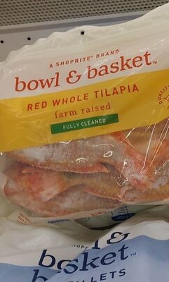 Red Whole Tilapia, Red