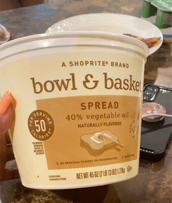 40% Vegetable Oil Spread