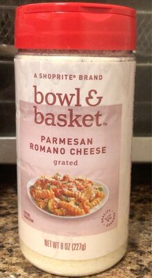 Parmesan Romano Grated Cheese, Parmesan Romano