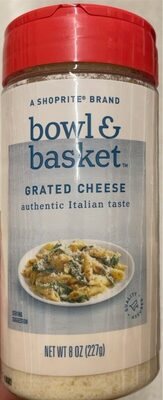 Grated Parmesan & Romano Cheese With Other Grated Cheeses, Grated Parmesan & Romano Cheese