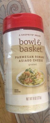 Parmesan Romano Asiago Grated Cheese, Parmesan Romano Asiago