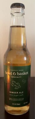 Specialty, Ginger Ale Cane Sugar Soda, Ginger Ale